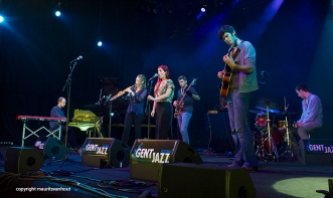 Graaf feat Tineke Postma live op Gent Jazz 2014