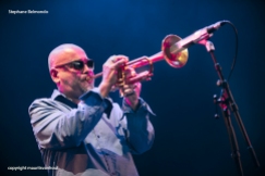Stephane Belmondo Trio tijdens Gent Jazz 2015