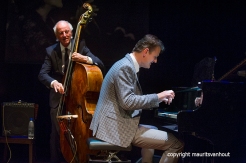 den haag, 10 oktober 2015. Het Peter Beets Trio brengt samen met Fay Claassen een ode aan Rita Reys. Foto: Ruud Jacobs (l) en Peter Beets