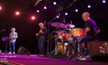 Antwerpen, 12 augustus 2018. Tijdens het jaarlijkse jazz middelheim treedt AKA Moon op.
